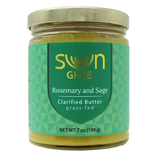 Sun Ghee - 'Rosemary & Sage' Clarified Butter (7OZ).