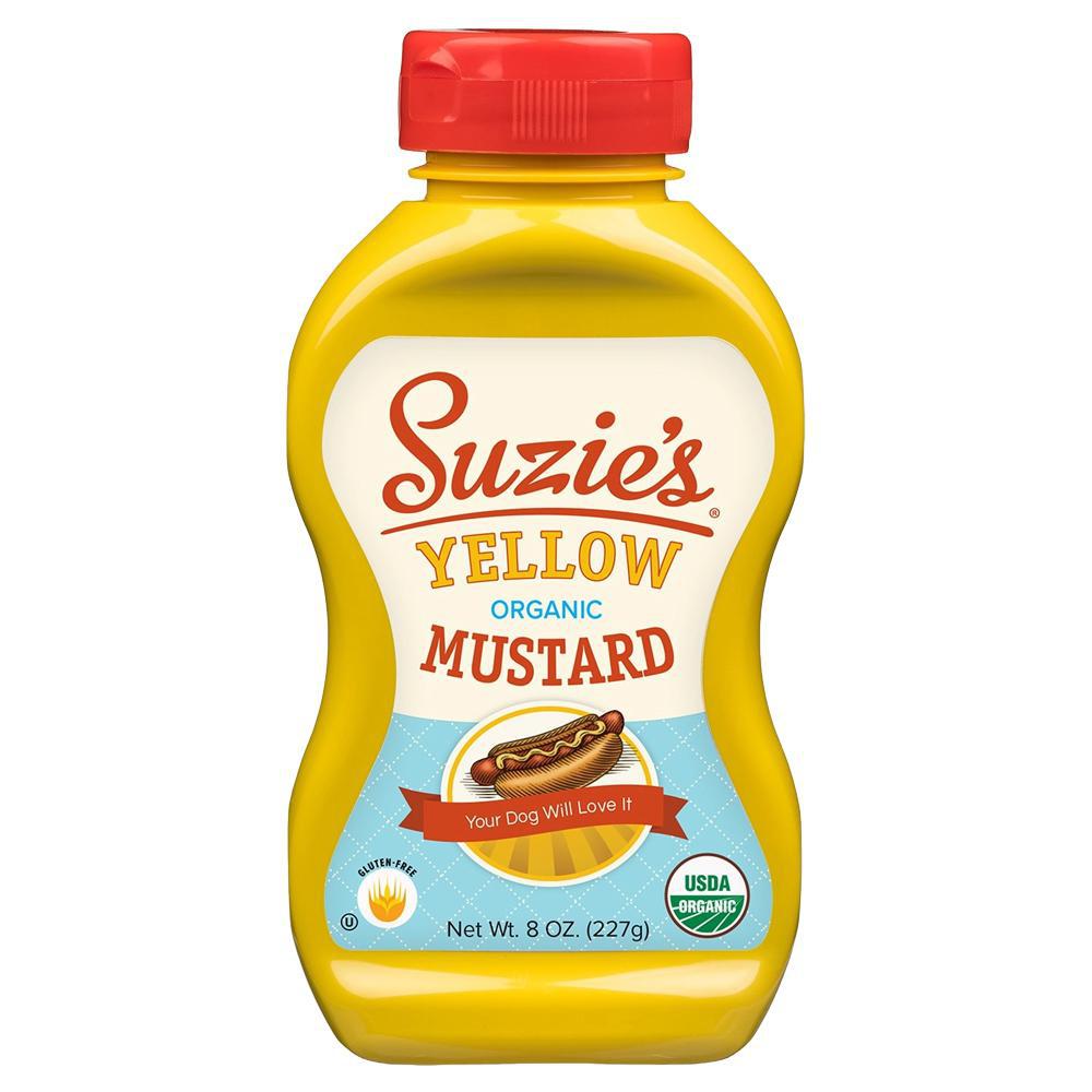 Suzie's Organics - Organic Yellow Mustard (8OZ).