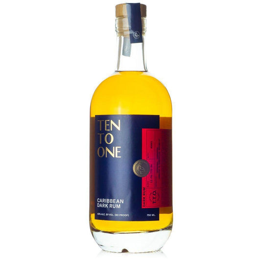 Ten To One - 'Caribbean' Dark Rum (750ML).