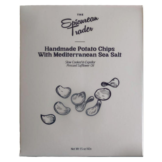 The Epicurean Trader - Handmade Potato Chips w/ Mediterranean Sea Salt (1.5OZ).