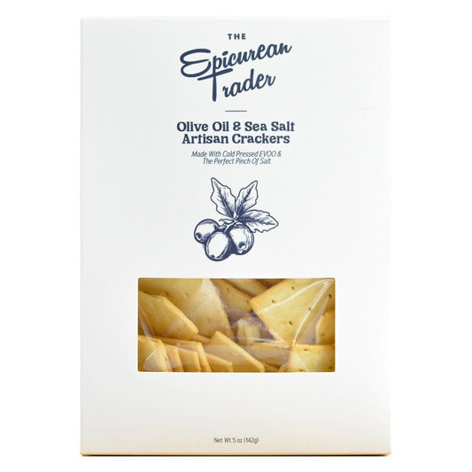 The Epicurean Trader - 'Olive Oil & Sea Salt' Crackers (0.9OZ)