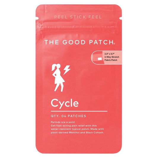 The Good Patch - 'Cycle' Wearable Wellness Patch (4 Patches).