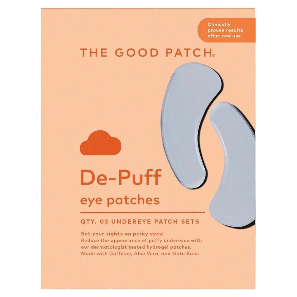 The Good Patch - 'De-Puff' Hydrogel Undereye Patches (3 Patches).