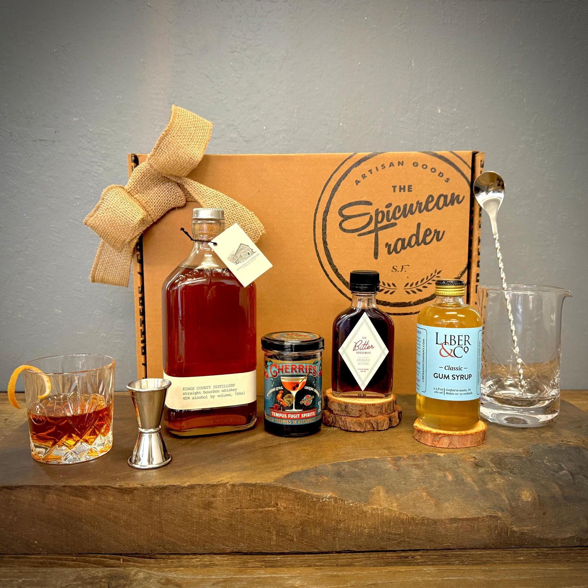 The 'Kings County Distillery' Old Fashioned Kit.