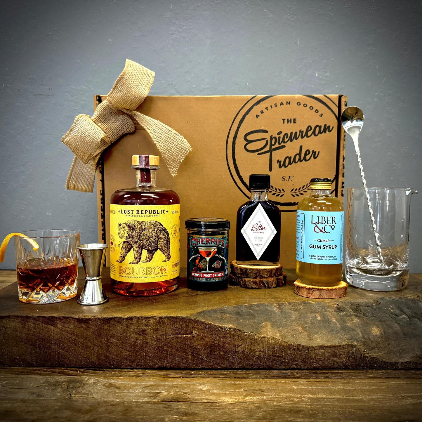 The 'Lost Republic' Old Fashioned Kit.