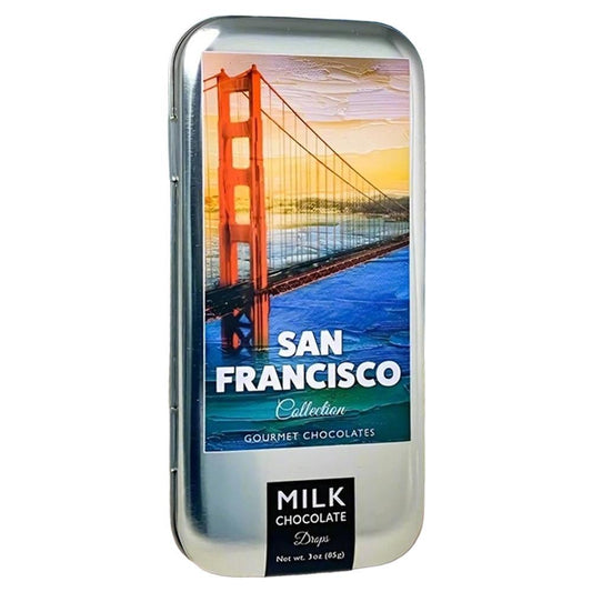 The San Francisco Chocolate Factory - 'Golden Gate Bridge' Milk Chocolate (3OZ)