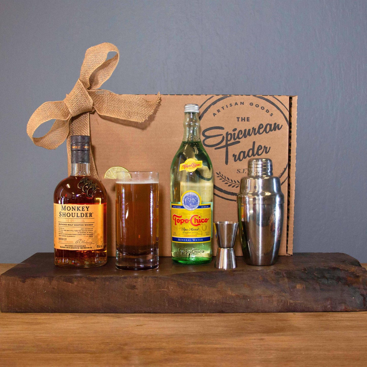 The Scotch & Soda Kit.