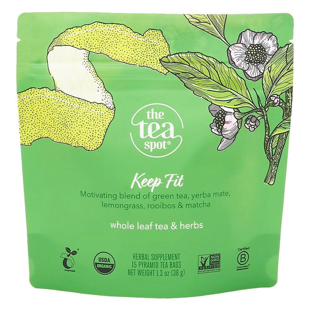 The Tea Spot - 'Keep Fit' Organic Green Tea (15CT).