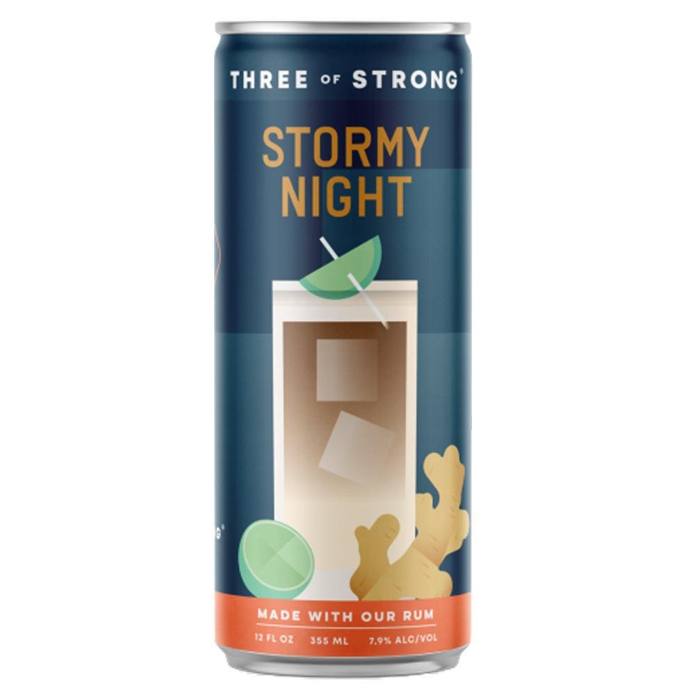 Three Of Strong Spirits - 'Stormy Night' Cocktail (12OZ).