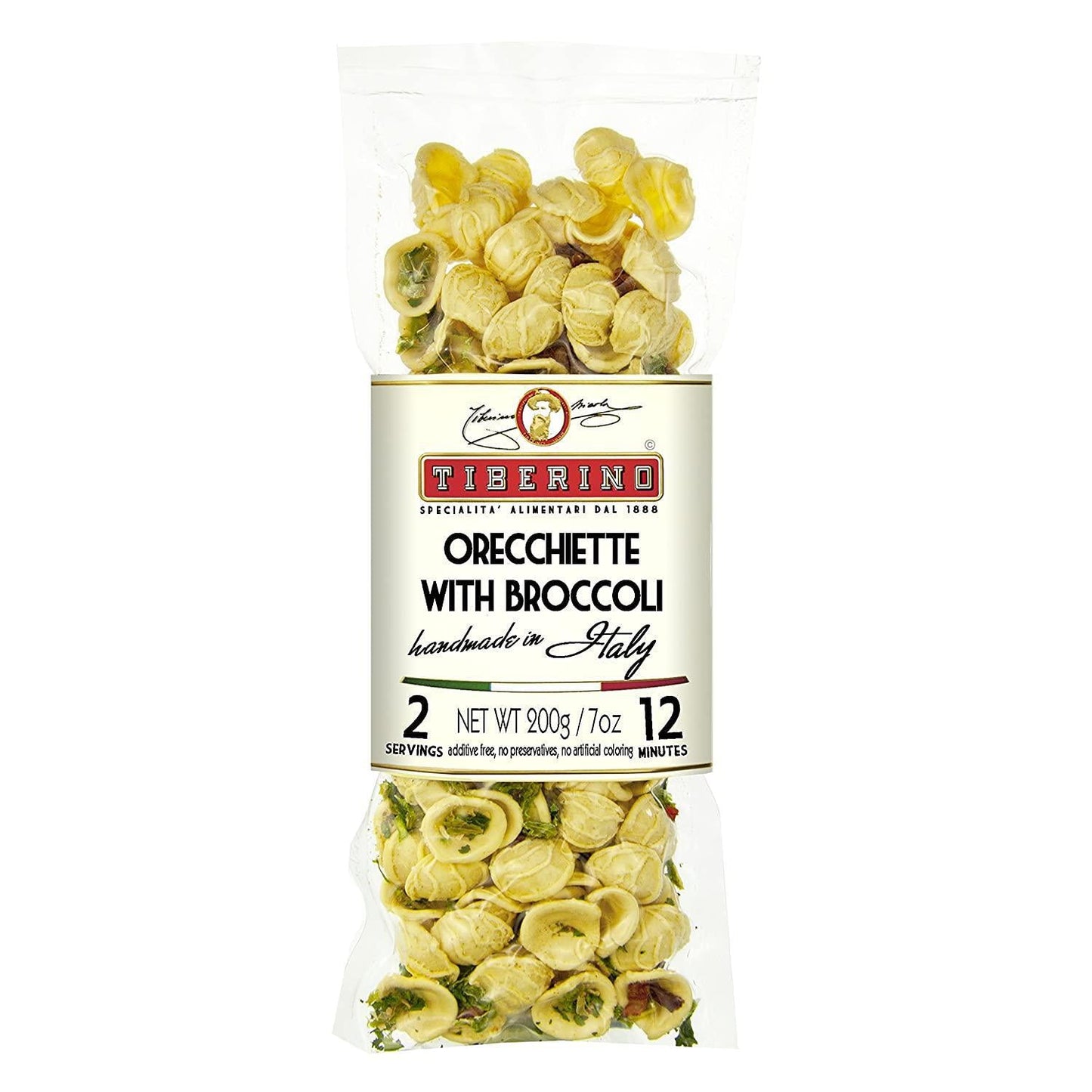 Tiberino - Orechiette Pasta w/ Broccoli (7OZ).