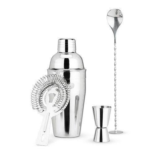 True Brands - Stainless Steel Barware Set (4PC).