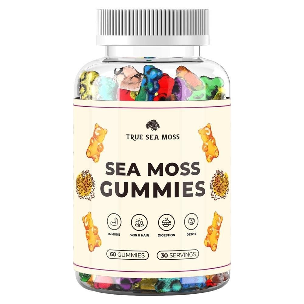 True Sea Moss - Sea Moss Gummies (8OZ | 60CT).