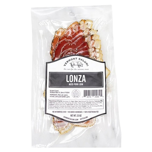 Vermont Salumi - Pre-Sliced Lonza (2.5OZ).