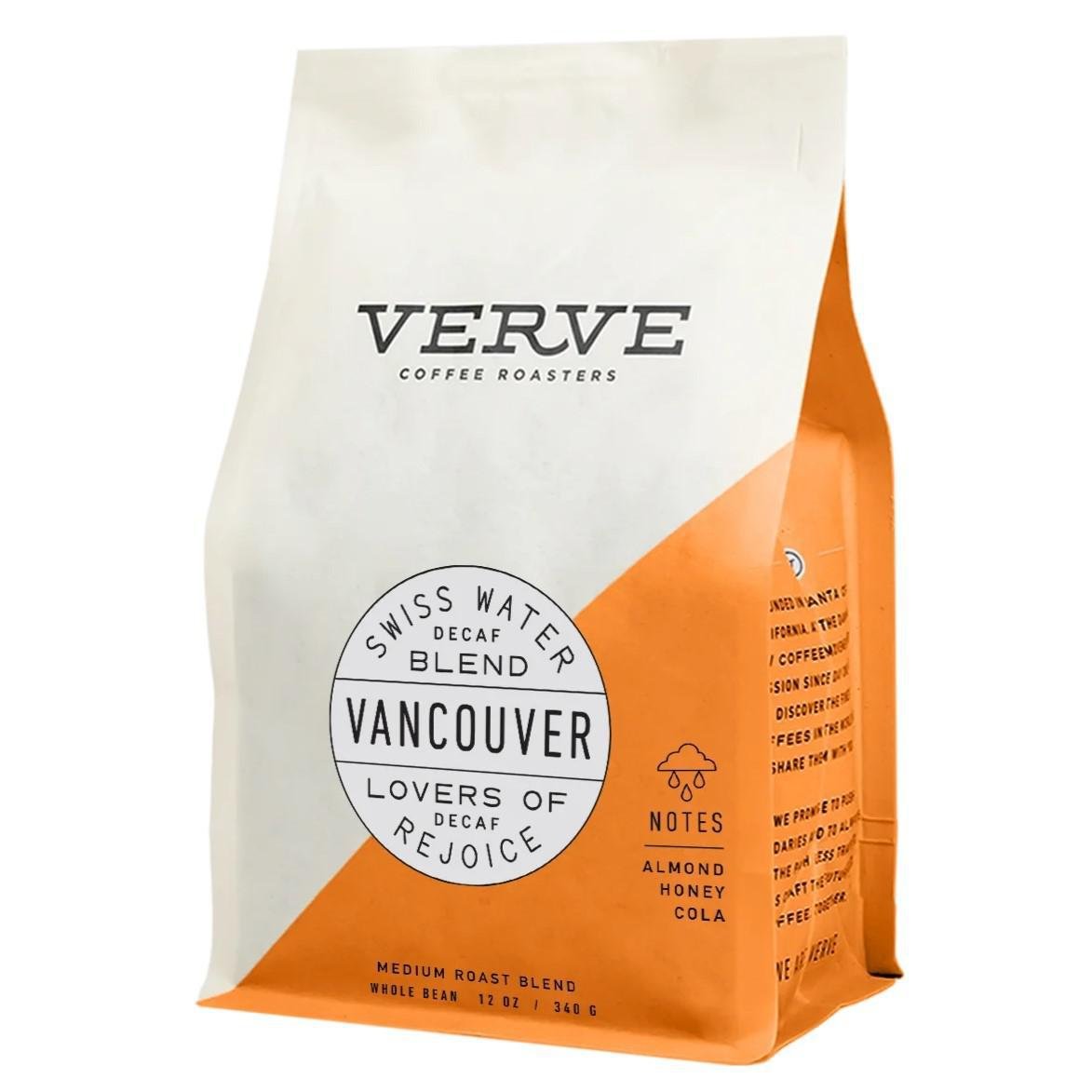 Verve Coffee Roasters - 'Vancouver' Decaf Coffee Beans (12OZ).