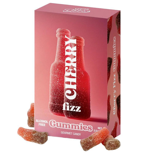 Vesper Bites - 'Cherry Fizz' Alcohol-Free Gummies (3.5OZ).