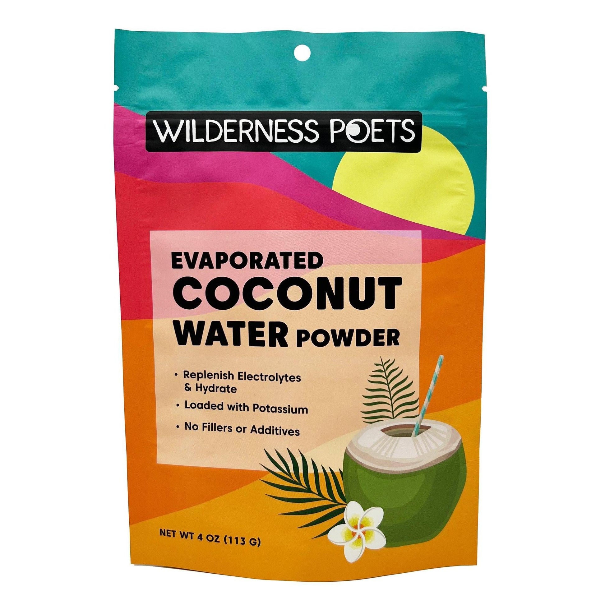Wilderness Poets - Evaporated Coconut Water Powder (4OZ).