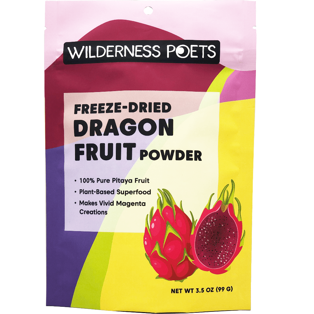 Wilderness Poets - Freeze-Dried Dragon Fruit Powder (3.5OZ).