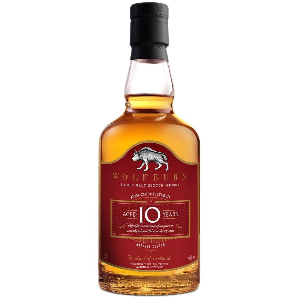 Wolfburn Distillery - 10yr Highland Single Malt Scotch (700ML).