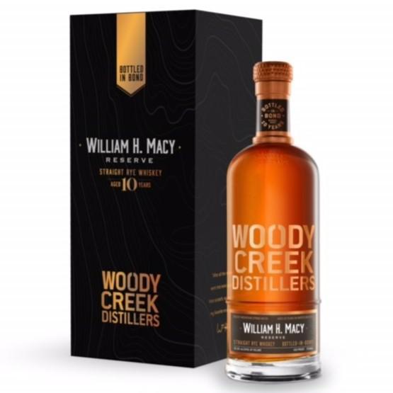Woody Creek Distillers - 'William H. Macy Reserve' 10yr Bottled-In-Bond Rye (750ML).