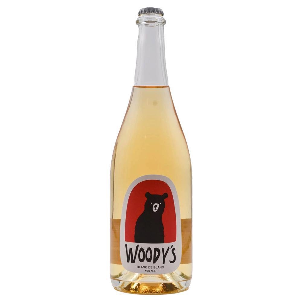 Woody's - 'Blanc De Blancs' Non-Alcoholic Sparkling Wine (750ML).