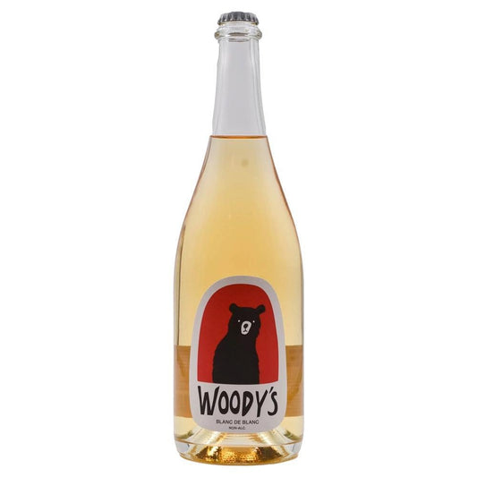Woody's - 'Blanc De Blancs' Non-Alcoholic Sparkling Wine (750ML).