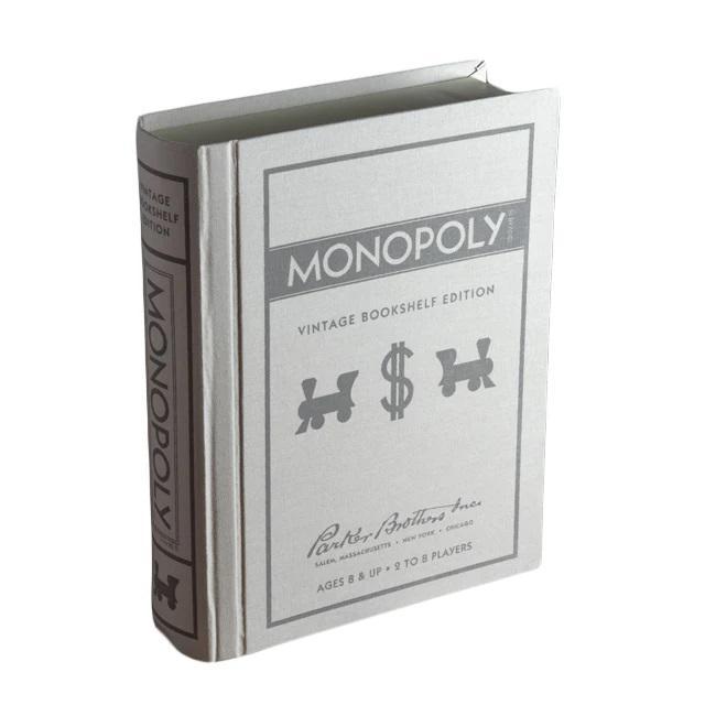 WS Game Company - 'Monopoly' Vintage Bookshelf Edition.