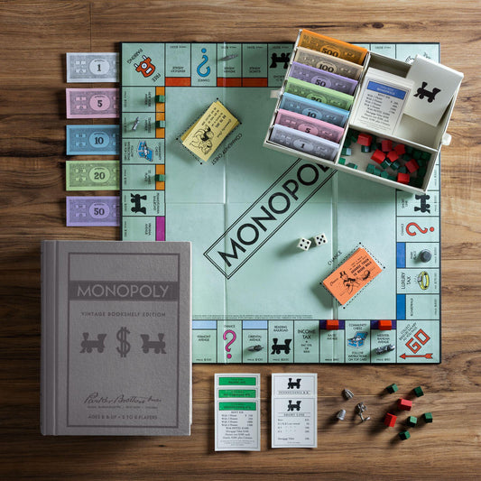 WS Game Company - 'Monopoly' Vintage Bookshelf Edition.
