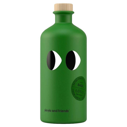 Yiayia & Friends - 'Basil' Extra Virgin Olive Oil (200ML).