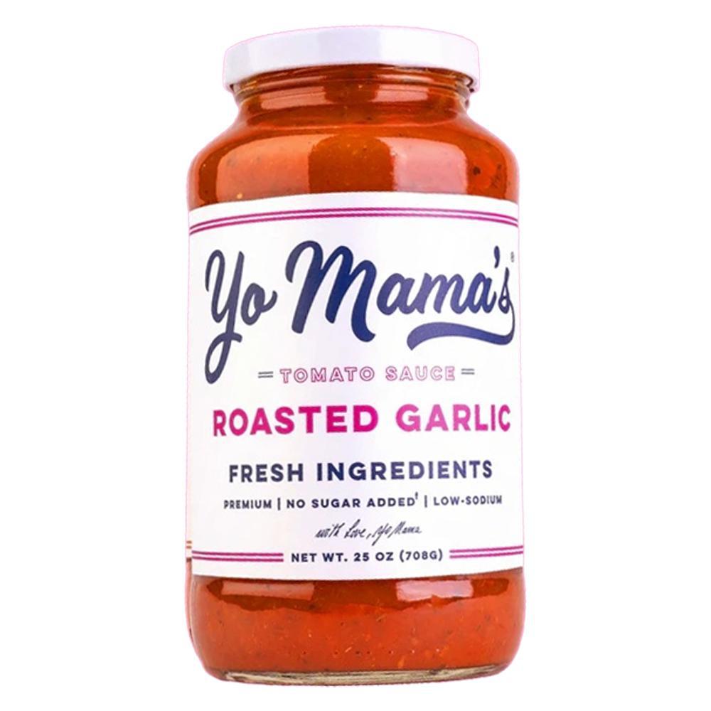 Yo Mama's Foods  - 'Roasted Garlic' Tomato Sauce (25OZ).