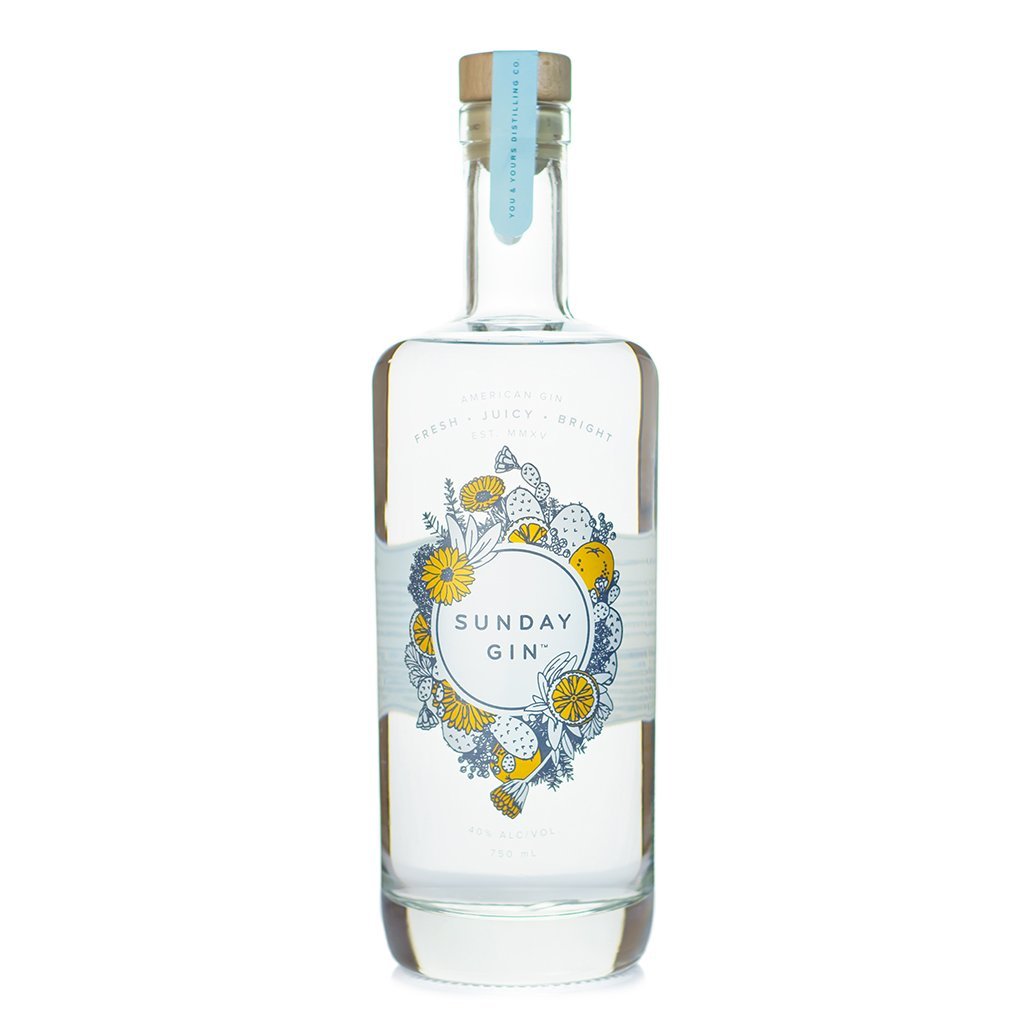 You & Yours - 'Sunday Gin' (750ML).