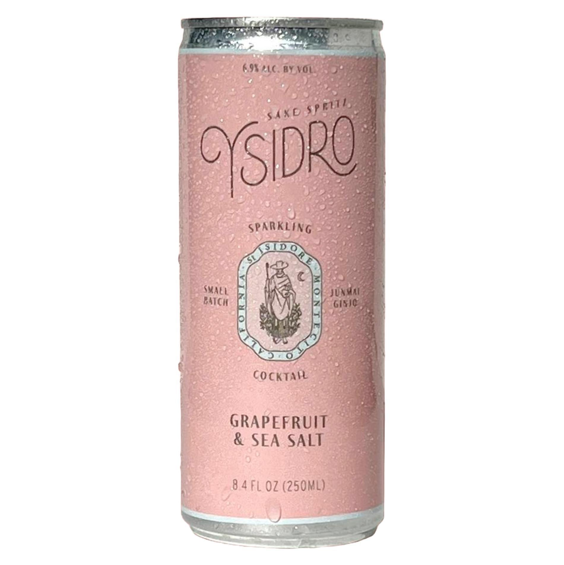 Ysidro - 'Grapefruit & Sea Salt' Sparkling Sake Spritz Cocktail (8.4OZ).