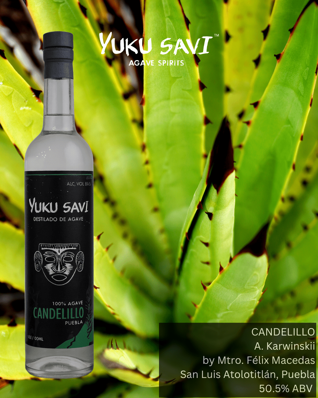 Yuku Savi - 'Candelillo' Mezcal (Candelillo| 750ML).