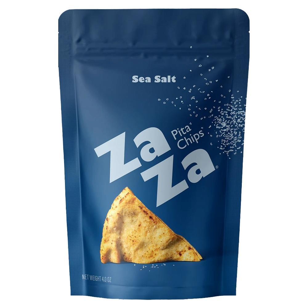 Zaza - 'Sea Salt' Pita Chips (4OZ)